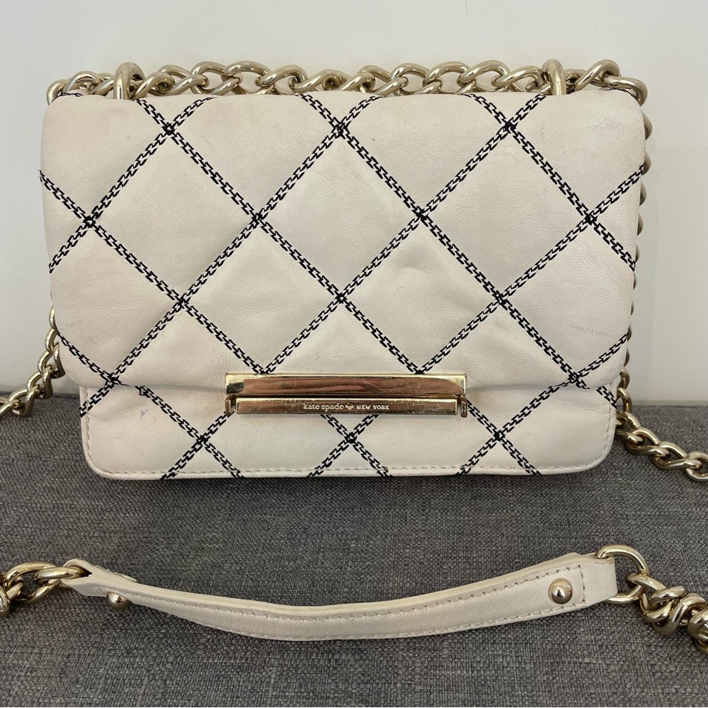 KATE SPADE Emerson Place Lawren Shoulder Bag - White